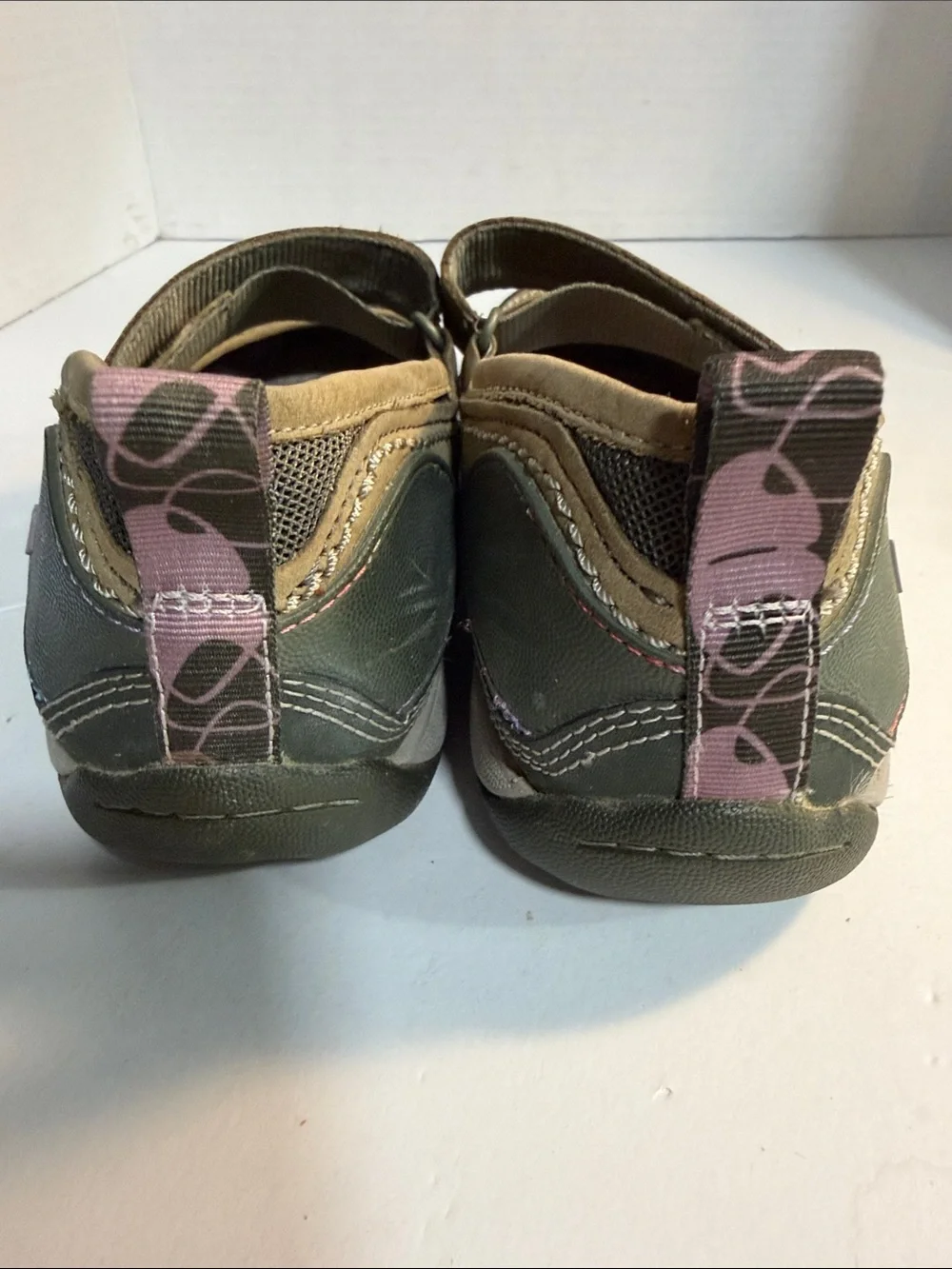 Merrell Tan and Brown Mary Jane Flats